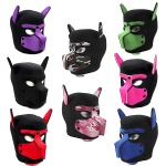 Role Play Fetish Dog Hood Cover